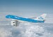 KLM Boeing 747-400 in flight Poster PH-BFB POS-KL747-400