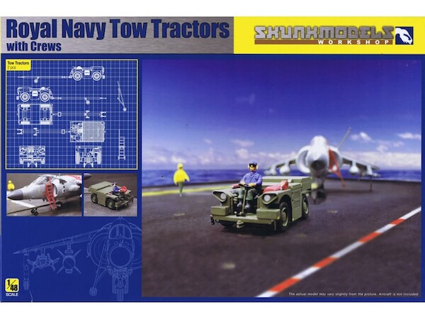 Royal Navy Tow Tractors with Crew 48017