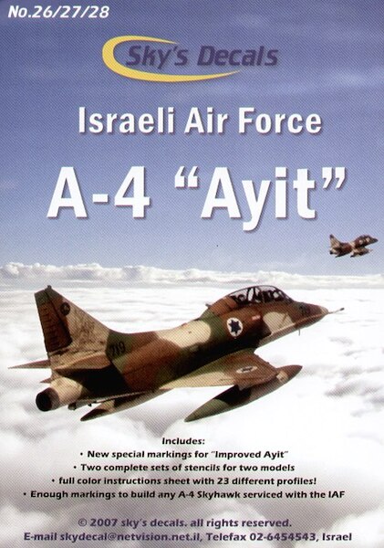 Israeli Air Force A4 Ayit Skyhawk sks32028