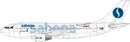 Airbus A310 (Sabena nc) SKD200-21