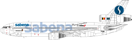 Douglas DC10-30 (Sabena NC)  SKD200-26