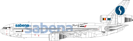 Douglas DC10-30 (Sabena NC) SKD200-26