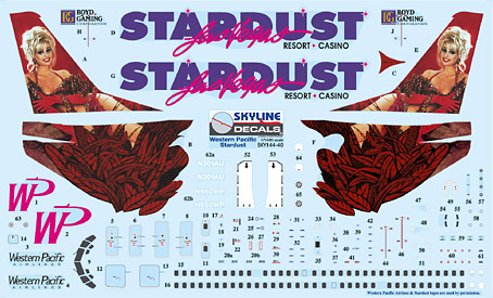 Boeing 737-300 (Western Pacific "Stardust") SKY144-40