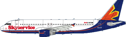 Airbus A320-200 (Skyservice) SKY144-62
