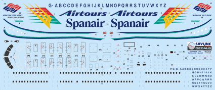 Boeing 757-200 (Airtours, Spanair)  SKY144-65