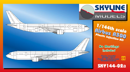 Airbus A300 (No Decals)  SKY144-02a