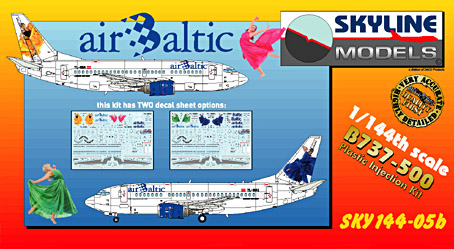 Boeing 737-500 (Air Baltic) (BACK IN STOCK) SKY144-05b