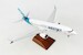 Boeing 737 MAX 8 Westjet C-FTJV W/Wood Stand & Gear