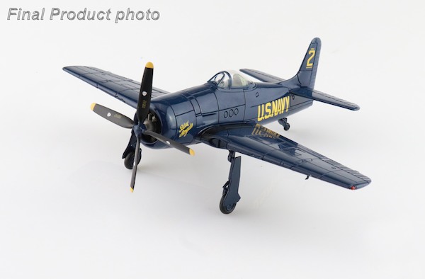 Grumman F8F-1B Bearcat Blue Angels No.2 ariplane, US Navy, 1946 SM1011