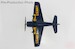 Grumman F8F-1B Bearcat Blue Angels No.2 ariplane, US Navy, 1946  SM1011