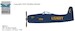 Grumman F8F-1B Bearcat Blue Angels No.2 ariplane, US Navy, 1946
