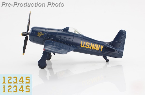 Grumman F8F-1B Bearcat Blue Angels US Navy, 1946 season (with decals for 1 to 5 airplanes)  SM1012