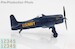 Grumman F8F-1B Bearcat Blue Angels US Navy, 1946 season (with decals for 1 to 5 airplanes)  SM1012