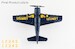 Grumman F8F-1B Bearcat Blue Angels US Navy, 1946 season (with decals for 1 to 5 airplanes)  SM1012