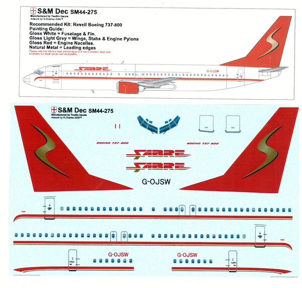Boeing 737-800 (Sabre)  sm44-275