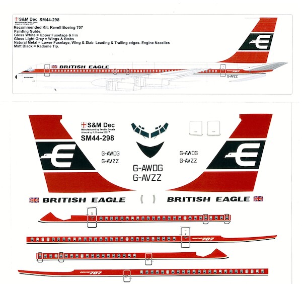 Boeing 707-138 (British Eagle) sm44-298