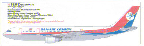 Airbus A300 (Dan-Air)  sm44-75