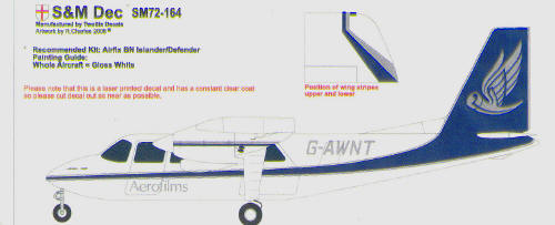 Britten Norman Islander (Aerofilms) SM72-164