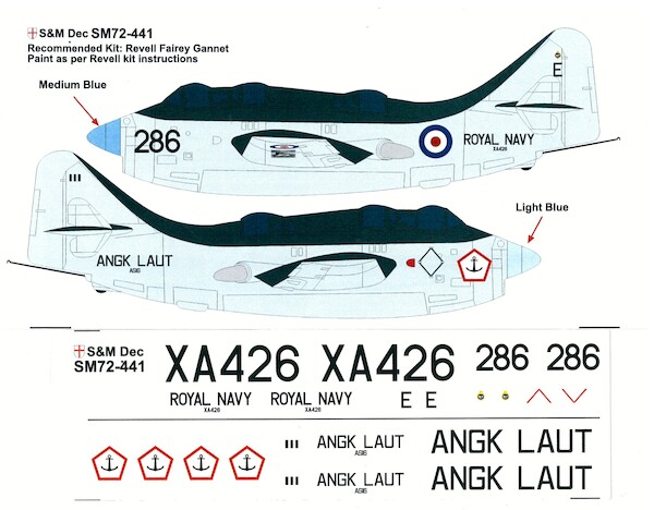 Fairey Gannet (Royal Navy, Indonesian navy)  SM72-441