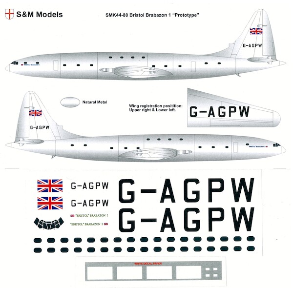 Bristol Brabazon 1 "prototype" SMK44-80
