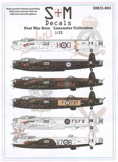 Post War Avro Lancasters SSM72-003