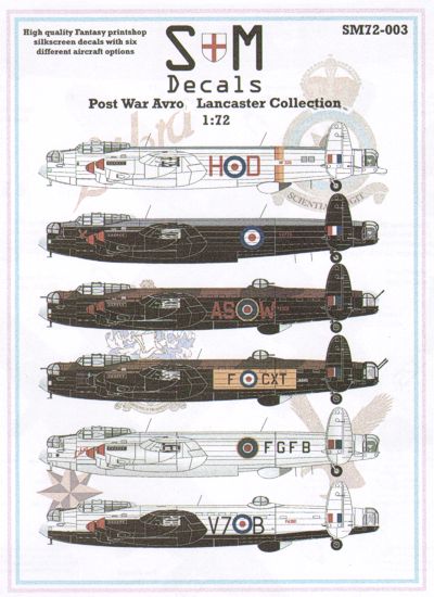 Post War Avro Lancasters  SSM72-003