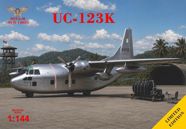 Fairchild UC-123K "Provider" (South Vietnam, 70's)  SVM-14026