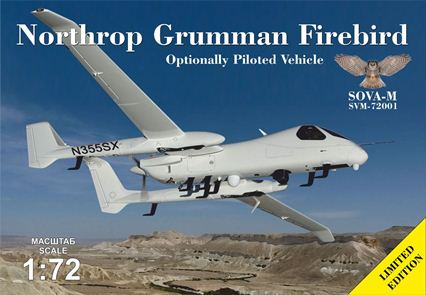 Northrop Grumman Firebird OPV with antennas and sensors SVM-72001