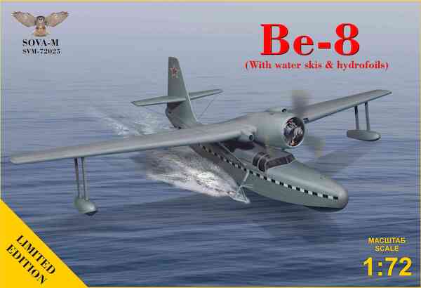 Beriev Be8 "Mole" passenger amphibian aircraft (with water skis & hydrofoils) SVM-72025