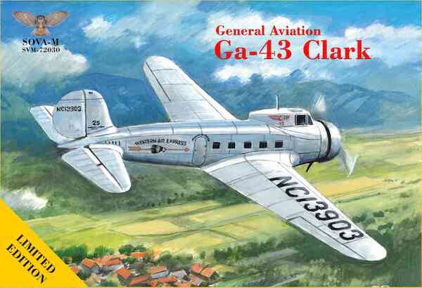 General Aviation GA-43 Clark passenger airliner (Western Air express) SVM-72030