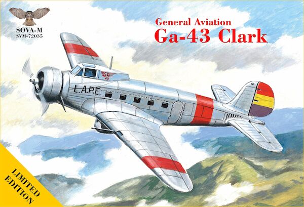 General Aviation GA-43 Clark passenger airliner ( Líneas Aéreas Postales Españolas ) SVM-72035