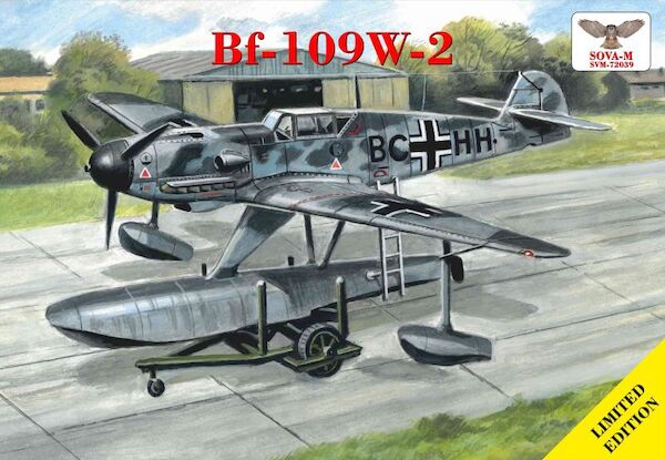 Messerschmitt Bf109W-2 + beach trolley  SVM-72039