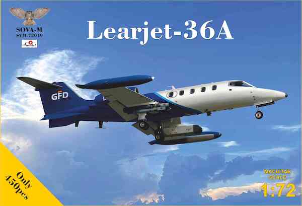 Learjet-36A with experimental radar pod (in GFD service)  SVM-72049