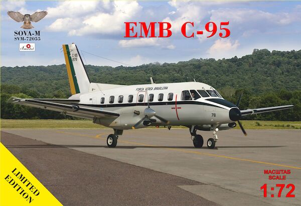 C-95 "Bandeirante" patrol  airplane ("Forca Aerea Brasileira" - 2 liveries)  SVM-72055