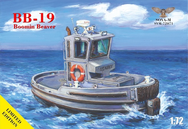 BB-19 "Boomin Beaver" security tug boat, the cutes little boat of the US Navy SVM-72071