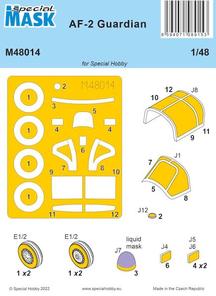 Grumman AF-2 Guardian MASK M48014