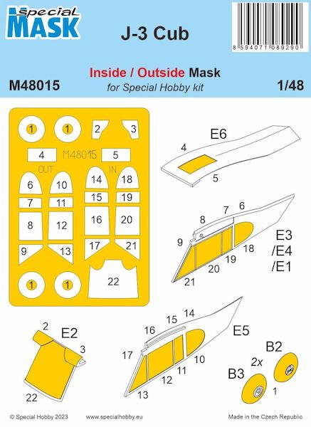 J-3 Cub MASK M48015
