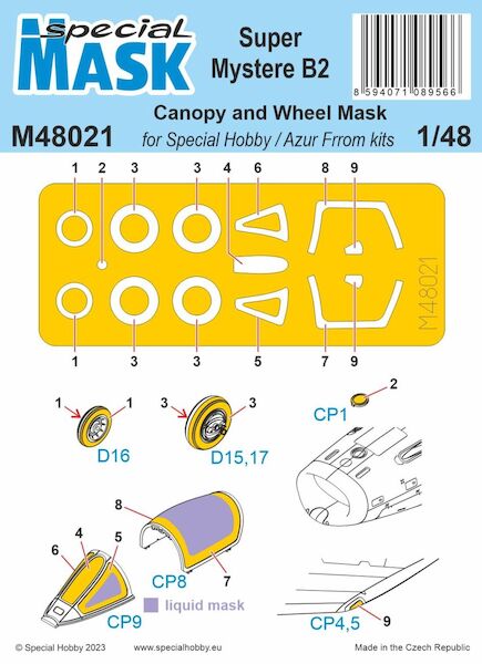 Super Mystere SMB-2 MASK (Special Hobby)  M48021
