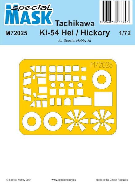 Tachikawa Ki54 Hei "Hickory" canopy Mask (Special Hobby) m72025