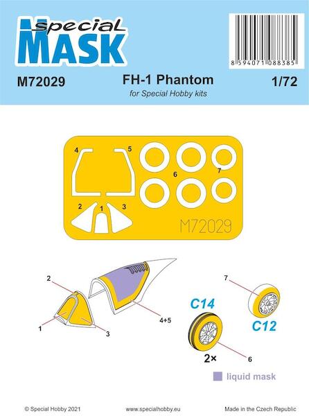 FH1 Phantom Canopy Mask (Special Hobby) m72029