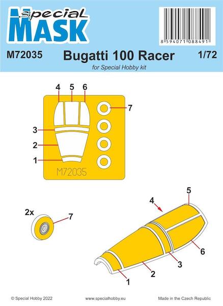 Bugatti 100P Masking set  M72035