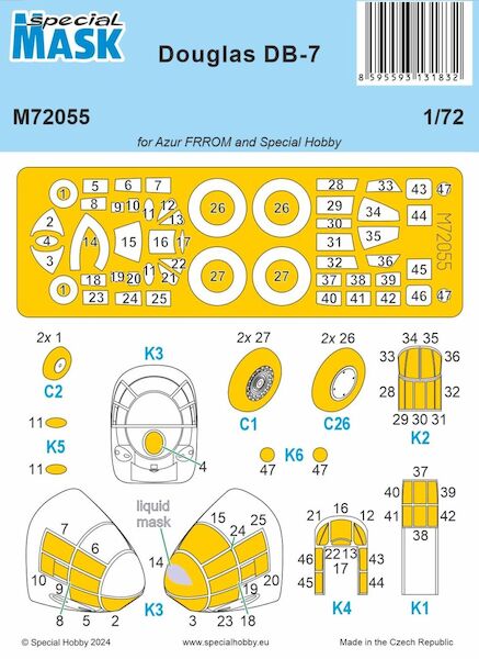 Douglas DB7 MASK (Fromm) M72055