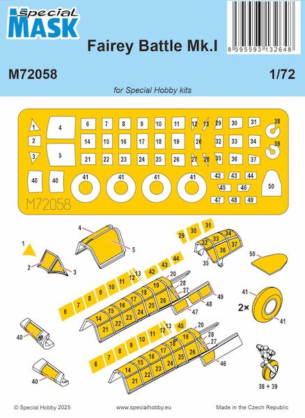 Fairey Battle MKI MASK (Fromm) M72058