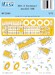 Martin WH-3 Bomber / model 166 glassparts and wheel Mask (Azur Fromm) 100-M72066