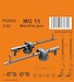 MG 15 Machine gun (2 pcs.) 129-P32002