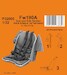 Focke Wulf FW190A Seat and Side Section Back Armour (With Harness) for Revell 129-P32005