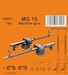 MG 15 Machine gun (2 pcs.) 129-P48011