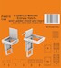 North American B25B/C/D Mitchell Entrance Hatches and Ladders (front and rear)  (Accurate Miniature, Revell, Italeri, Academy) 129-P48015