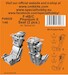 F4B Phantom Seat (2 pcs.)(Tamiya) 129-P48020