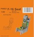 F16 Fighting Falcon ejection seat (ACES II) 129-P48021